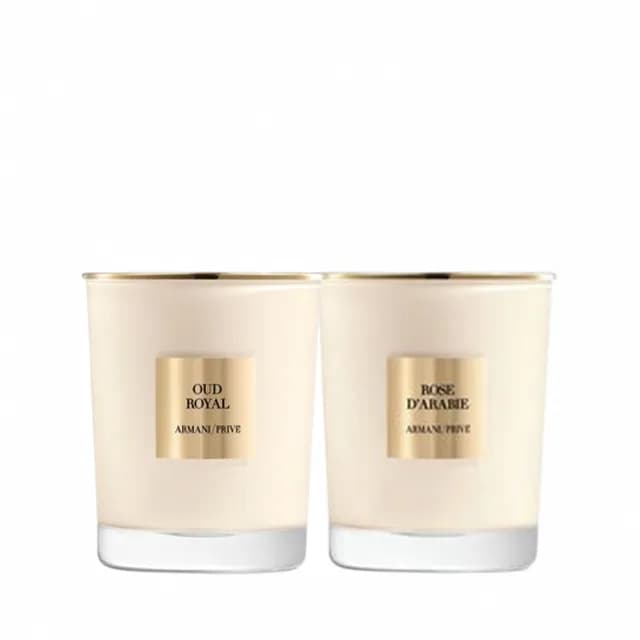 【ARMANI 亞曼尼】官方直營 高級訂製香水 壹千零壹夜系列-香氛蠟燭 175g