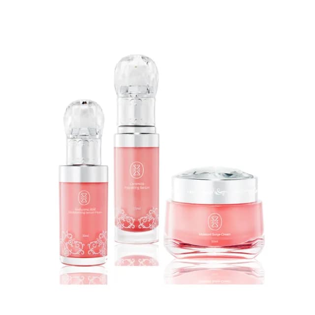 【Starnic 星采保養品】極效保濕3步組(小菁粹&水潤透白精華&輕透醒膚水凝霜)