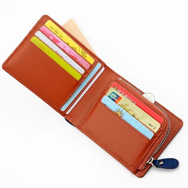 【LEEHER】雙11 真皮皮夾/多卡位/頭層牛皮/二折短夾/牛皮錢包/拉鍊零錢包/小皮夾/皮夾/錢包/男
