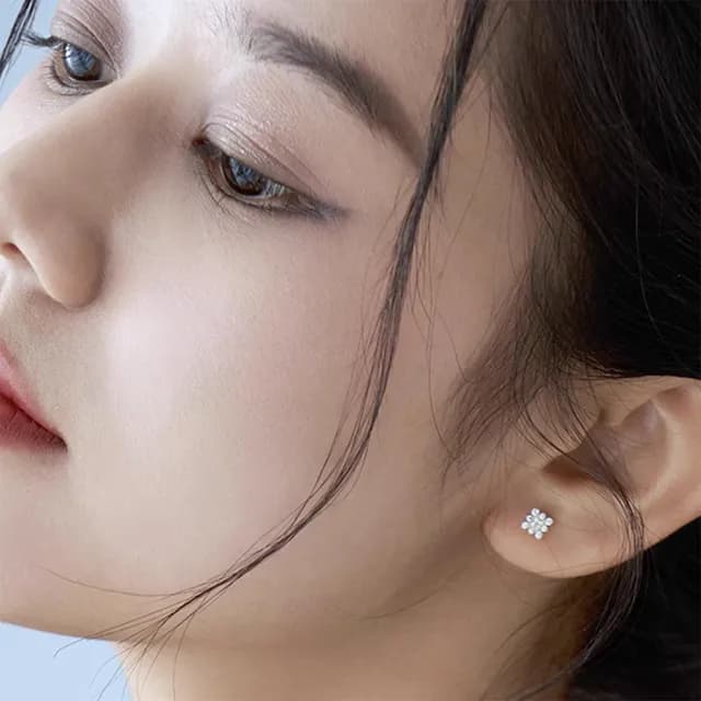 【BRILLMOND JEWELRY】18K黃金 輕珠寶 天鑽石耳環 多款選(全18K金 天然鑽石)