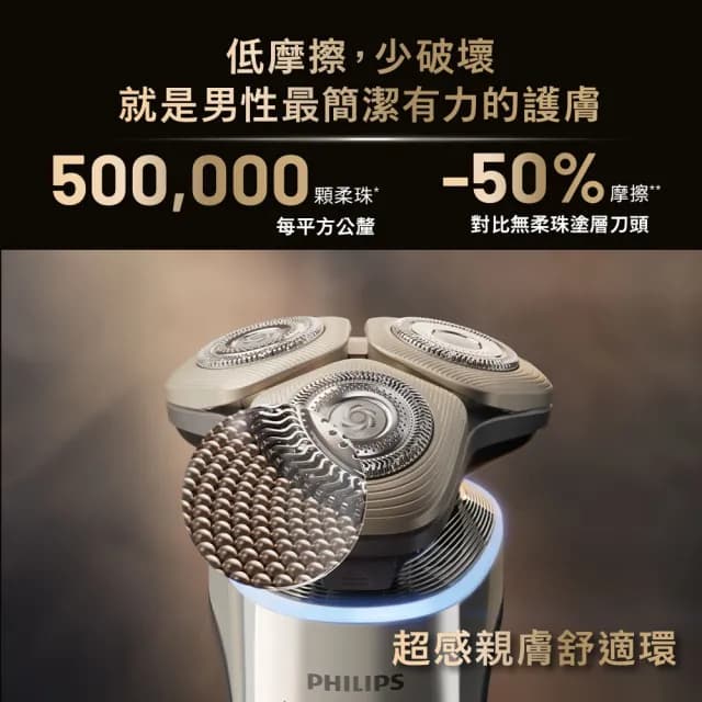 【Philips 飛利浦】官方直營 旗艦系列 電動刮鬍刀/電鬍刀 XP9404/31(登錄送 空氣清淨機AC0950+濾網FY0910)