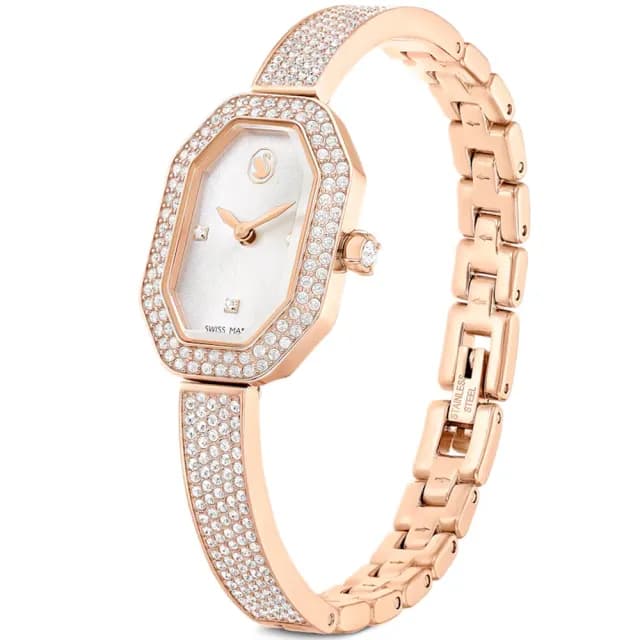 【SWAROVSKI 施華洛世奇】Dextera Bangle 璀璨 手環式 手錶 女錶-30.5x19mm 雙11最低價(5672992)