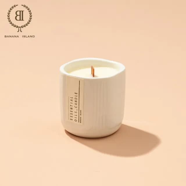 【BANANA ISLAND】天然複方芳療精油蠟燭No.6純淨知心(精油蠟燭/天然蠟燭/花香調/草本清新/居家用品)