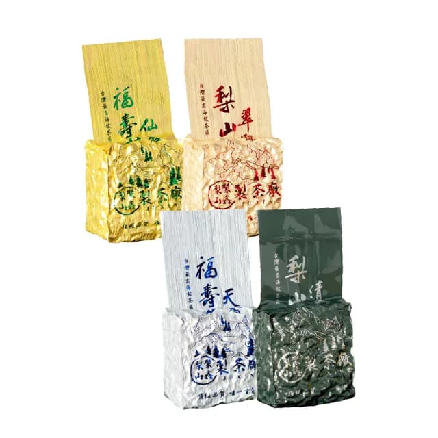 【梨山聚鑫製茶廠】高山烏龍-入門首選半斤組75g×4包(台灣高山青心烏龍/入門推薦)