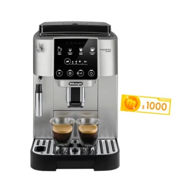 【Delonghi 迪朗奇】官方直營 ECAM 220.22.SB 全自動義式咖啡機(Start 系列 義式咖啡控必備)