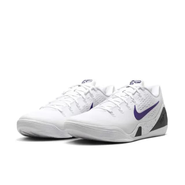 【NIKE 耐吉】Nike Kobe 9 Elite Low EM Protro Court Purple 白紫 黑曼巴 籃球鞋 IH1401-100