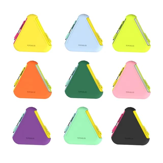 【YOYOISLES】情人節禮物 Mini Bag 雙拉鍊零錢包