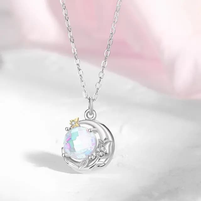 【紐約精品】現貨+預購 頂級925純銀項鍊鎖骨鏈情人節禮物情侶對鍊配件(星月小王子情侶項鍊2款a1kp2)
