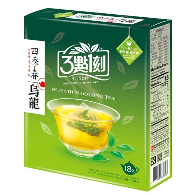 【3點1刻】烏龍茶+花茶任選18入x5盒(四季春/鐵觀音/紅烏龍/薄荷/玫瑰/薰衣草)
