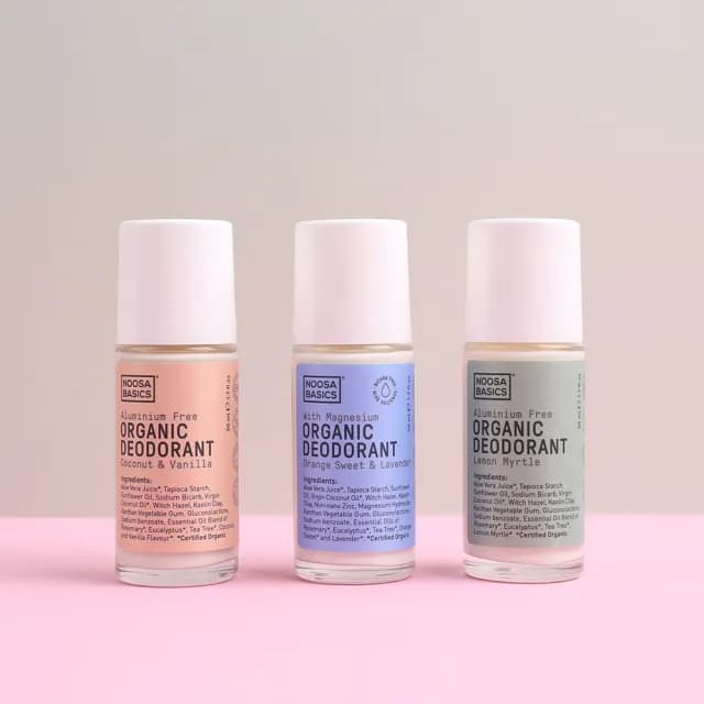 【澳洲 NOOSA BASICS 官方直營】植萃體香滾珠 50ml(7款香氣任選/天然植萃配方 改善腋下體味)