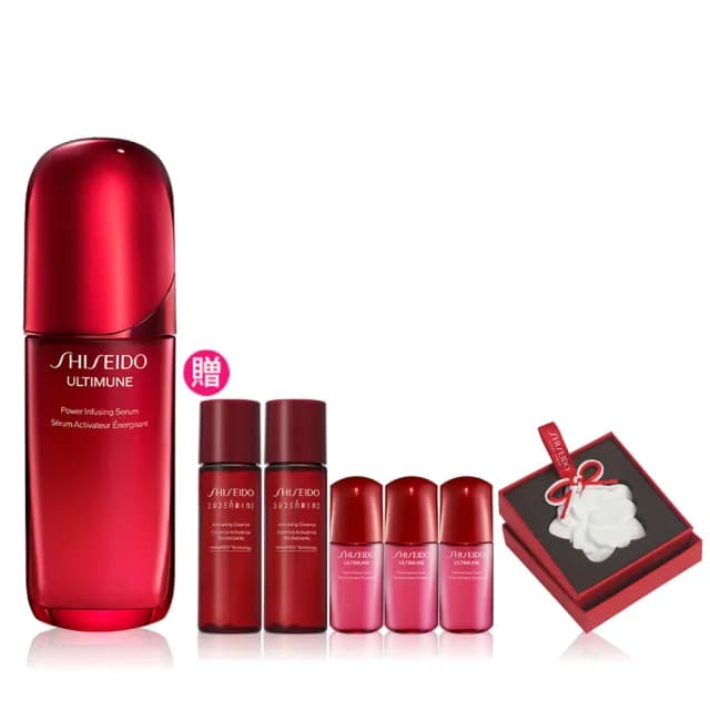 【SHISEIDO 資生堂國際櫃】紅妍山茶花修護精華 75mL(小紅瓶/精華液/保濕/抗老)