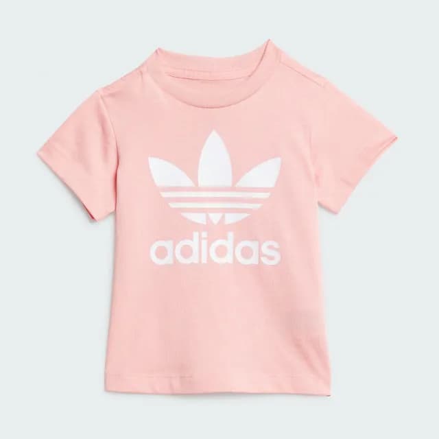 【adidas 愛迪達】運動套裝 短袖/短褲 嬰幼童裝 - Originals JC6580