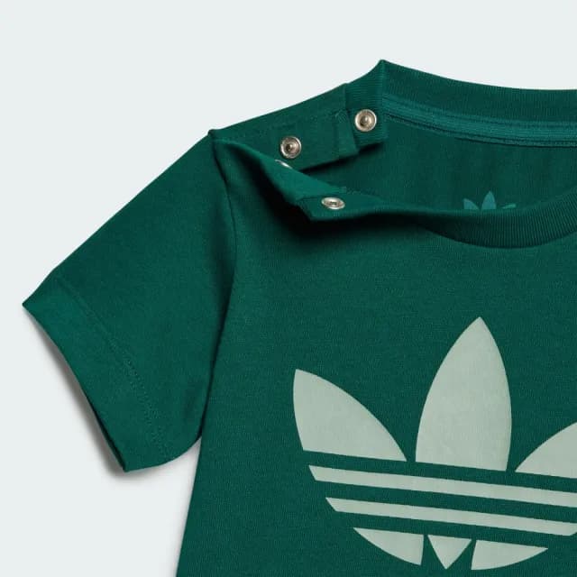 【adidas 愛迪達】運動套裝 短袖/短褲 嬰幼童裝 - Originals JC6579