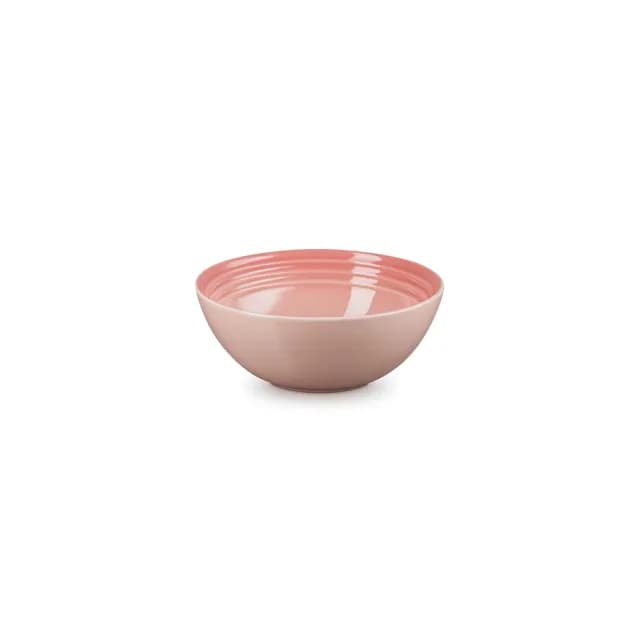【Le Creuset】瓷器早餐穀片碗16cm(鮭魚粉)