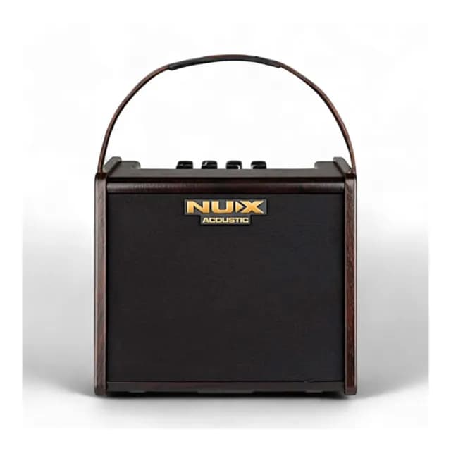 【NUX】AC-25 充電式木吉他藍芽音箱 25瓦／享受音樂律動(AC25 充電式音箱 混音器 演出 音響 喇叭 PA)