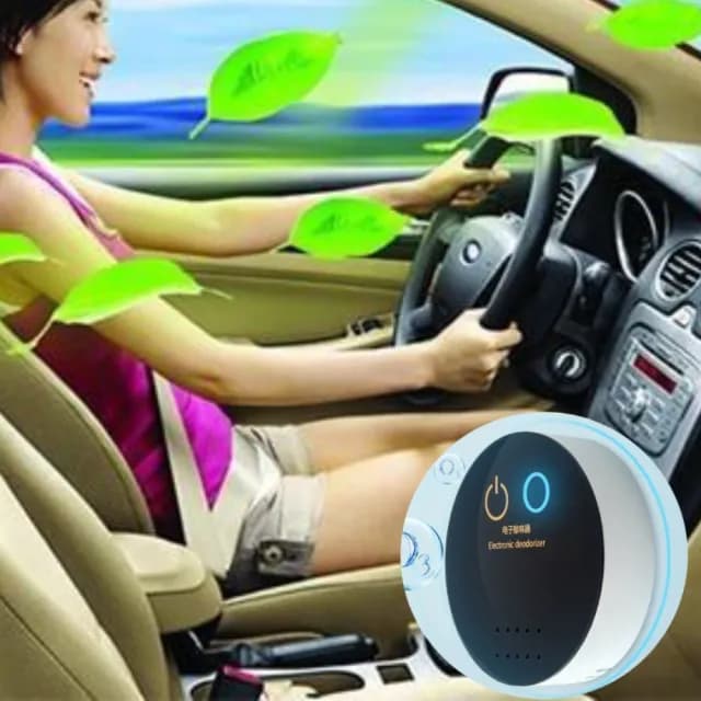 車用家用空氣清新器(USB浴室廚房除臭除味小型便攜式電子臭氧淨化器 purifier)
