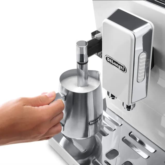 【Delonghi 迪朗奇】ECAM 45.760.W(全自動義式咖啡機)+UCC 冠軍監修咖啡豆225gx12包組