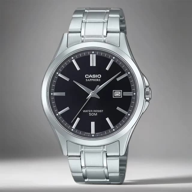 【CASIO 卡西歐】經典大三針 指針日期手錶 考試錶 學生錶 畢業禮物 送禮(MTS-115D-1AV)