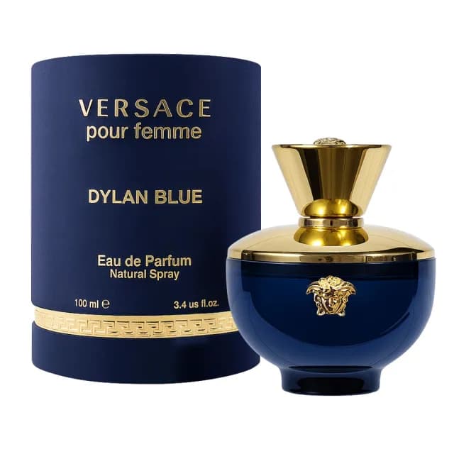 【VERSACE 凡賽斯】狄倫女神女性淡香精 100ml(Dylan Blue Pour Femme香水 平行輸入)