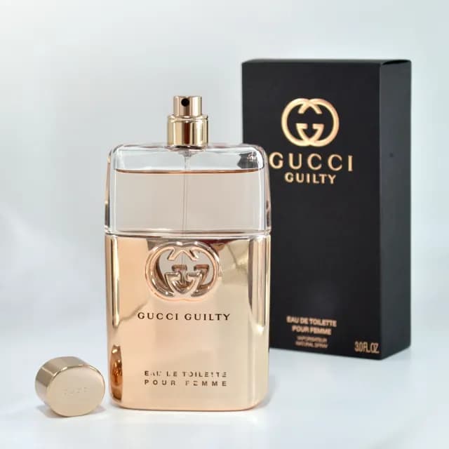 【GUCCI 古馳】罪愛女性淡香水 90ml(Guilty Pour Femme 平行輸入)