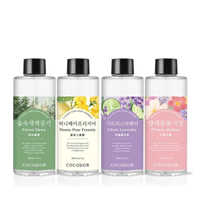 【COCODOR】擴香補充瓶200ml(多款任選/官方直營/兩種包裝隨機出貨)
