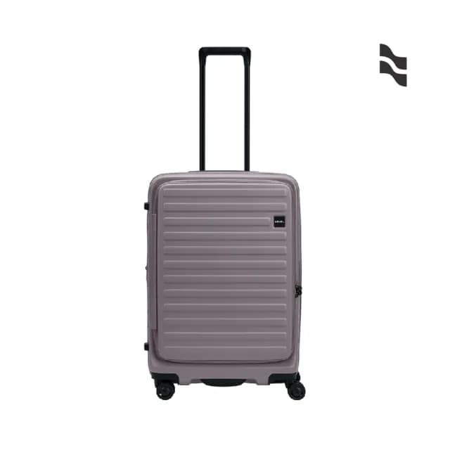 【LOJEL】速達 升級版 CUBO 21吋 前開式擴充拉鍊拉桿箱(行李箱 旅行箱 登機箱)