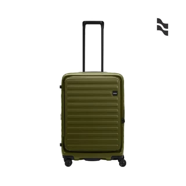 【LOJEL】速達 升級版 CUBO 30吋 前開式擴充拉鍊拉桿箱(行李箱 旅行箱)