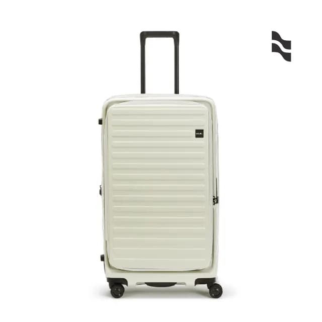 【LOJEL】速達 升級版 CUBO FIT 29.5吋 前開式擴充拉鍊拉桿箱(行李箱 旅行箱 胖胖箱)