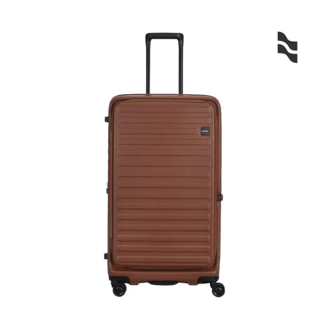 【LOJEL】速達 升級版 CUBO FIT 29.5吋 前開式擴充拉鍊拉桿箱(行李箱 旅行箱 胖胖箱)