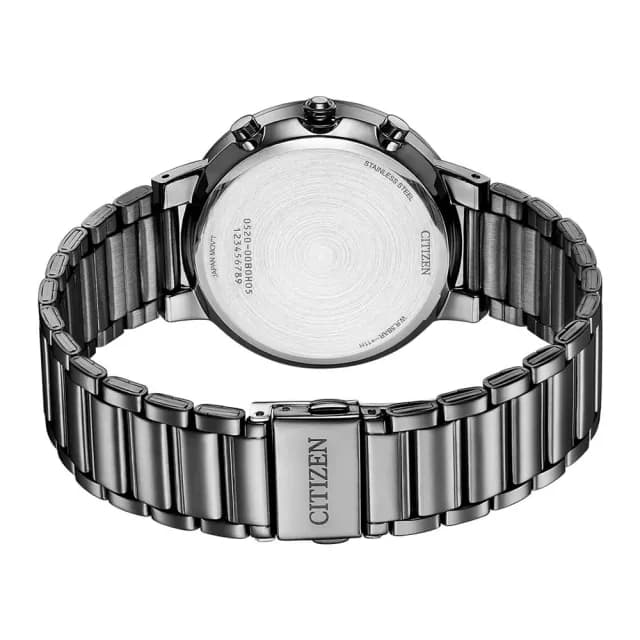 【CITIZEN 星辰】Chronograph 夜鷹型男計時手錶/42mm 禮物 送禮 推薦(AN8227-53H)