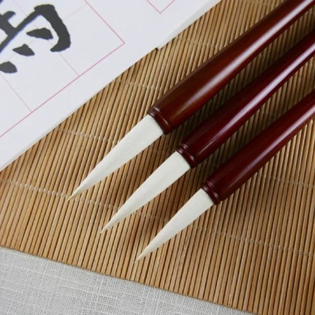 【中華筆莊】白雲系列兼毫毛筆-中楷(推薦文創禮物)