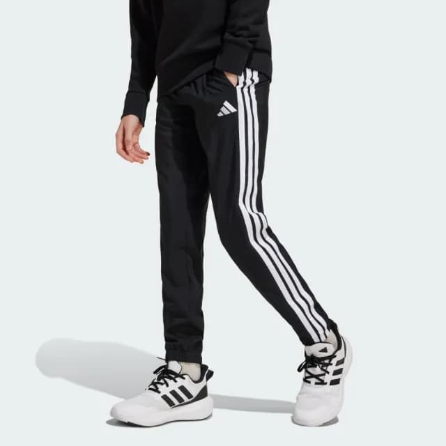 【adidas 愛迪達】ESSENTIALS CLIMACOOL 運動長褲 吸濕排汗 童裝 JD6500