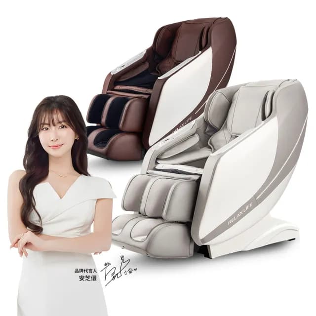 【JHT】i芯深捏臀感按摩椅 K-323(全芯AI智能/4D按摩滾輪/ 足底刮痧揉壓/ 零重力坐感)