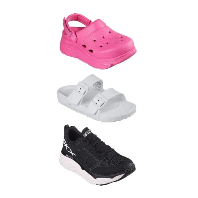 【SKECHERS】女款 專利避震緩衝科技 涼拖鞋 洞洞鞋 慢跑鞋(多款)