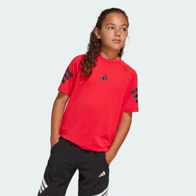 【adidas 愛迪達】ALL SPORTS NXT 運動短褲 吸濕排汗 童裝 JJ1166