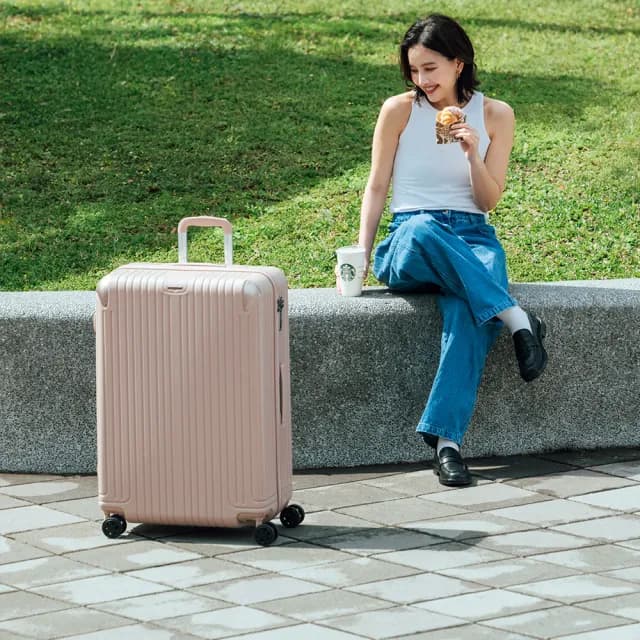 【ALLEZ 奧莉薇閣】速達 29吋 箱見恨晚III 金屬護角 大容量可擴充行李箱(AVT23329)