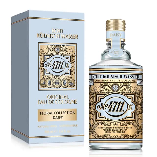 【4711 科隆之水】Floral Collection 純白雛菊古龍水100ml(專櫃公司貨)