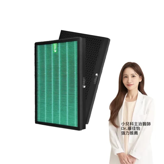 【綠綠好日】適用 Frigidaire 富及第 FAP-8202HP HEPA抗菌濾網(濾芯 蜂巢顆粒活性碳)