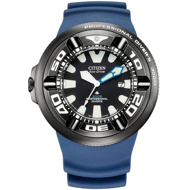【CITIZEN 星辰】PROMASTER 限量 光動能300米潛水手錶 禮物 送禮 推薦(BJ8055-04E)