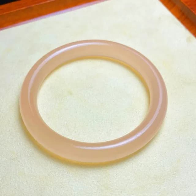 【Penny珮妮】阿富汗玉藕粉色手鐲(母親節 送女友 情人節 生日 交換禮物 尾牙 新年 結婚)