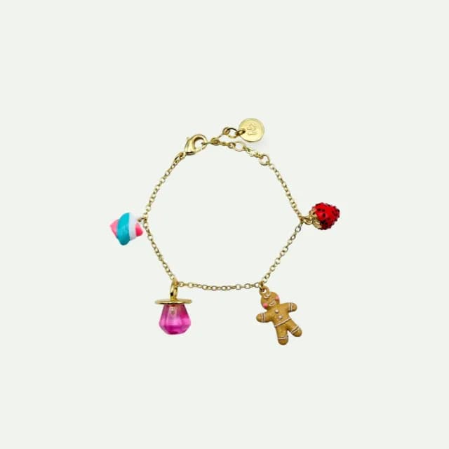 【Les Nereides】韓賽爾與葛麗特-薑餅人與棉花糖手鍊