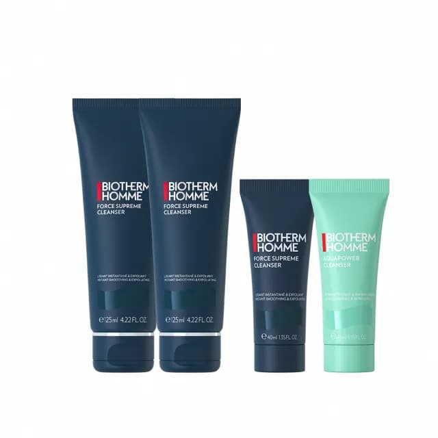 【碧兒泉】官方直營 男仕 極量深層潔面霜 125mlx2(BIOTHERM男性保養)