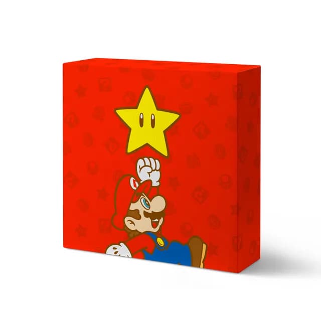 【Nintendo 任天堂】瑪利歐發光禮物盒