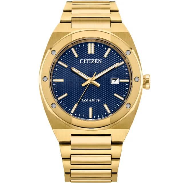 【CITIZEN 星辰】父親節推薦 光動能時尚男錶-40mm 禮物(BM7662-59L)
