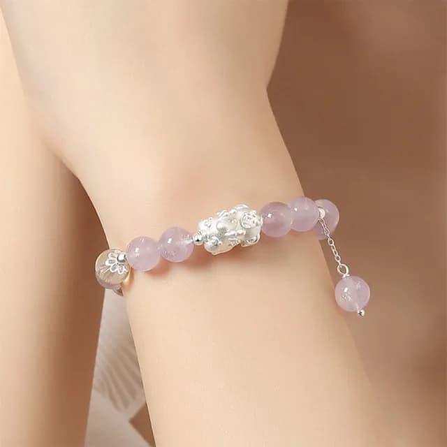 【MoonDy】雙11 手鍊 女生手鍊 貔貅手鍊 水晶項鍊 招財納福 轉運珠