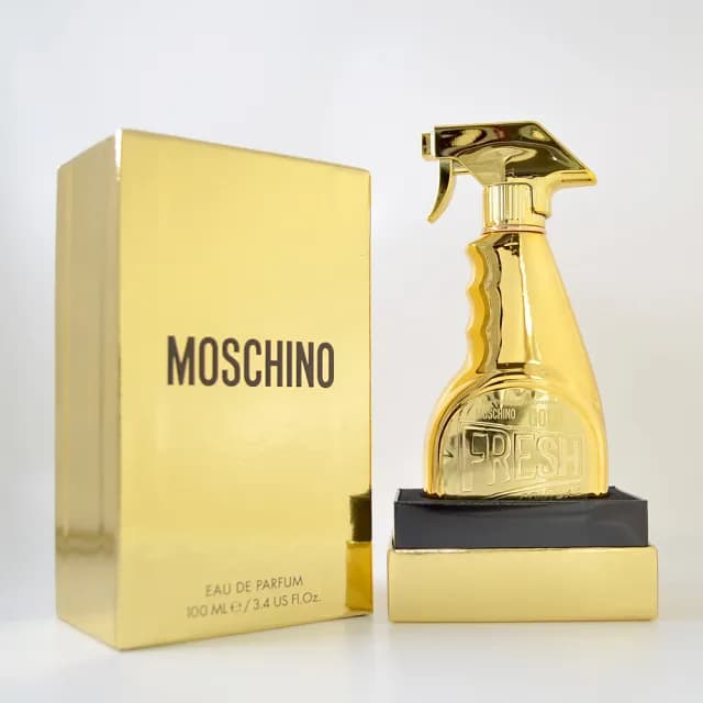 【MOSCHINO】亮金金女性淡香精 100ml(Fresh Gold 香水 平行輸入)