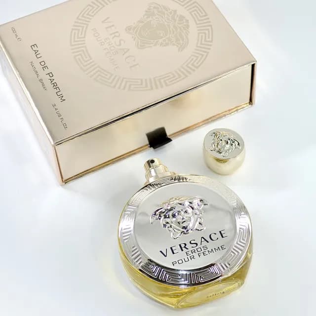 【VERSACE 凡賽斯】艾諾斯愛神女性淡香精 100ml(Eros Pour Femme香水 平行輸入)