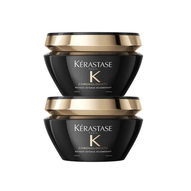 【KERASTASE 巴黎卡詩】黑鑽極萃逆時髮膜200ml雙入組(卡詩髮膜/護髮/修護)