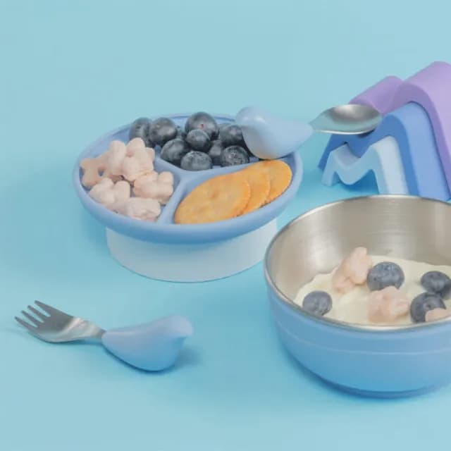 【CYD TERRA 官方直營】彌月食光禮盒-超值三入組(寶寶餐具/兒童餐具/彌月禮盒)