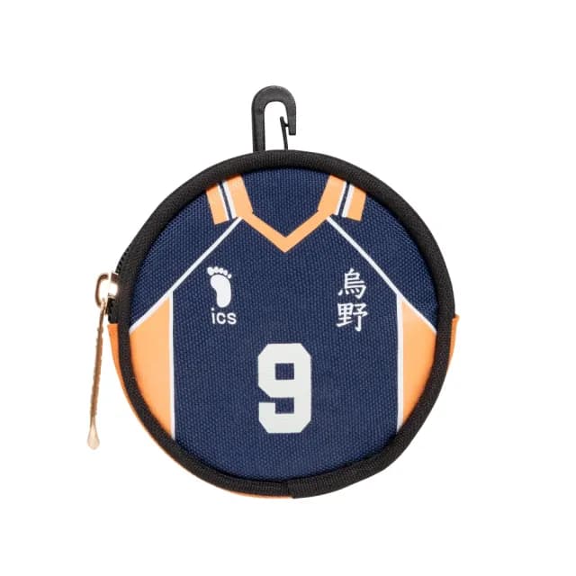 雙11限定 排球少年｜烏野高校 制服款零錢包 9號 HKU23A17K09(★正版聯名授權★)
